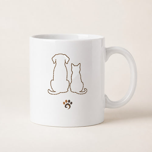 Mug personnalisé Pachinu : le portrait de votre animal, créé à partir de votre photo